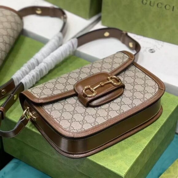 Gucci Horsebit 1955 Medium Shoulder Bag - Picture 4 of 6